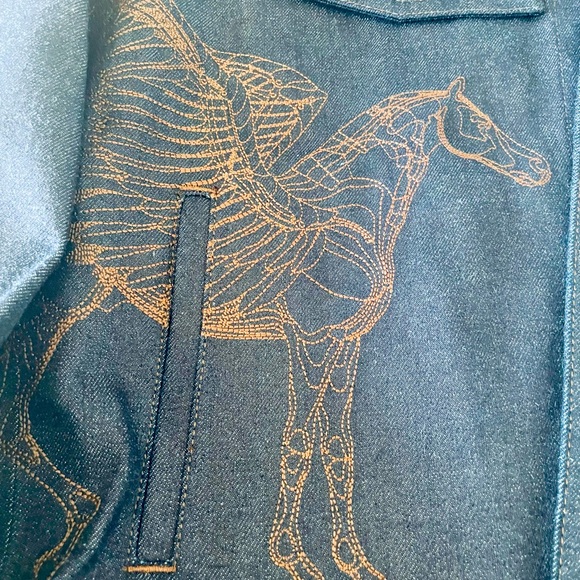 Hermes denim jacket - Picture 3 of 9